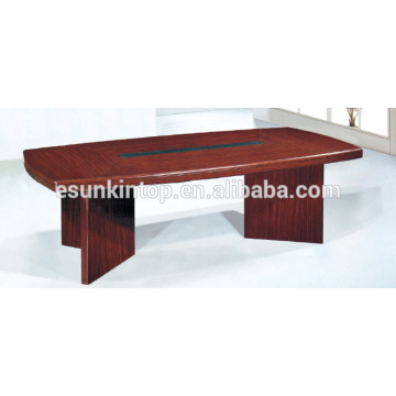 Tables de mobilier de bureau pour salle de réunion, Table de MDF en papier et en MDF (T06)